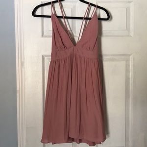 Pink formal dress